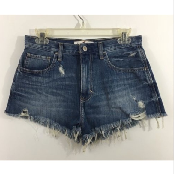 Hollister Pants - New Hollister Distressed Cutout Shorts
